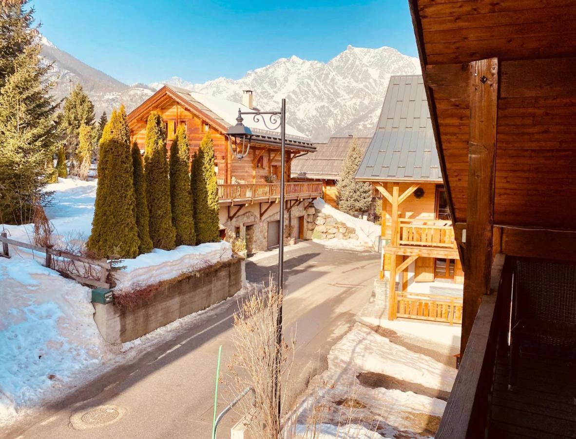Chalet Marcel Puy-Saint-Vincent Pieds Des Pistes Villa Dış mekan fotoğraf